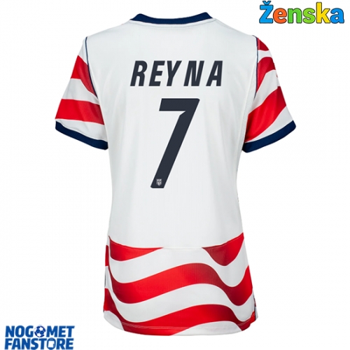 Sjedinjene Države Giovanni Reyna #7 Domaci Dres za Ženska SP 2026 Kratak Rukav